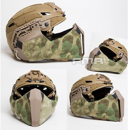 FMA Gunsight Mandible Can Hang Fast Helmet for Helmet Half face Protection Cover Outdoor Tatical Airsoft Hunting Game