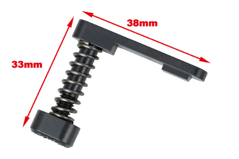 BJ Tac CNC Steel Mag Release For Marui MWS ( G Style )