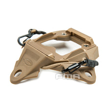Charger l&#39;image dans la galerie, FMA Modular Bungee Shroud for Tactical Helmet ( BK/DE/FG )
