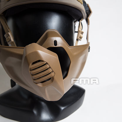 FMA Half Mask For Tactical Helmet ( BK/DE/FG/MC/AOR1 )