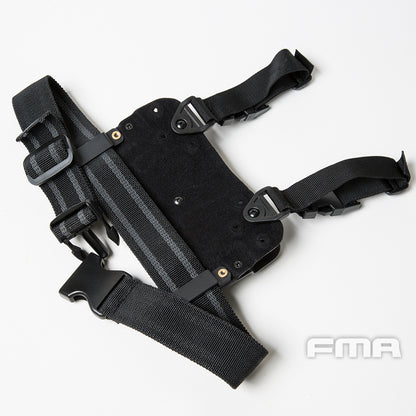 FMA Drop Leg Mag Carrier BK for Tactical Airsoft Hunting Game ( BK )