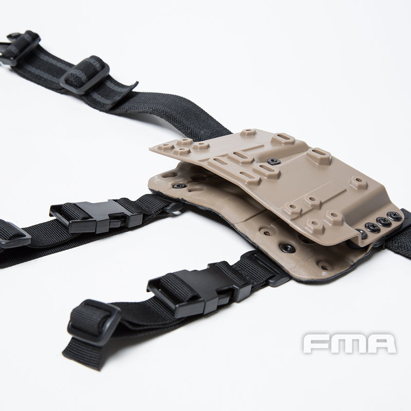 FMA Drop Leg Mag Carrier BK for Tactical Airsoft Hunting Game ( DE )