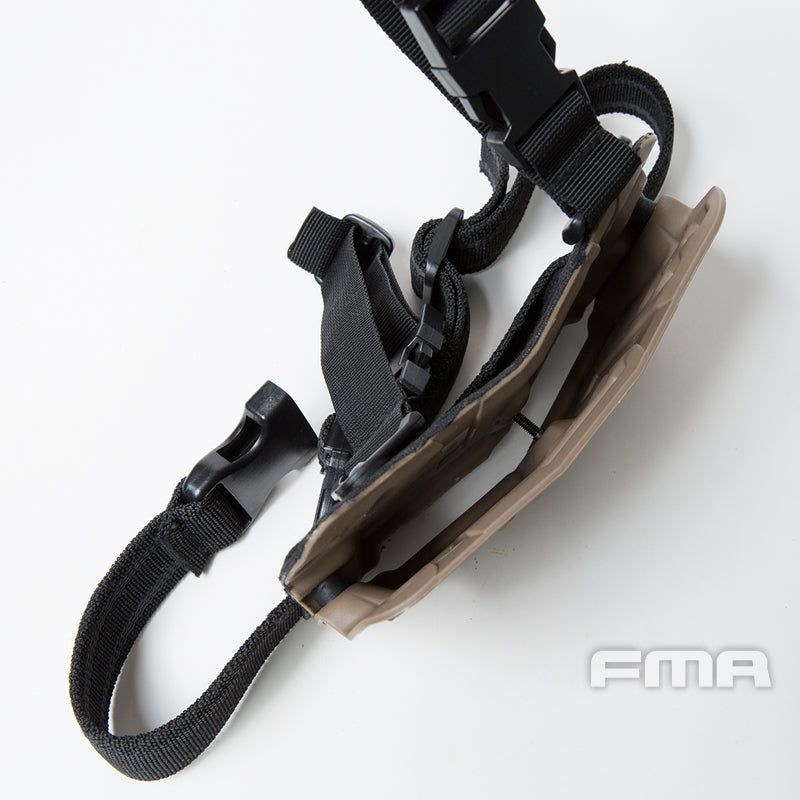 FMA Drop Leg Mag Carrier BK for Tactical Airsoft Hunting Game ( DE )