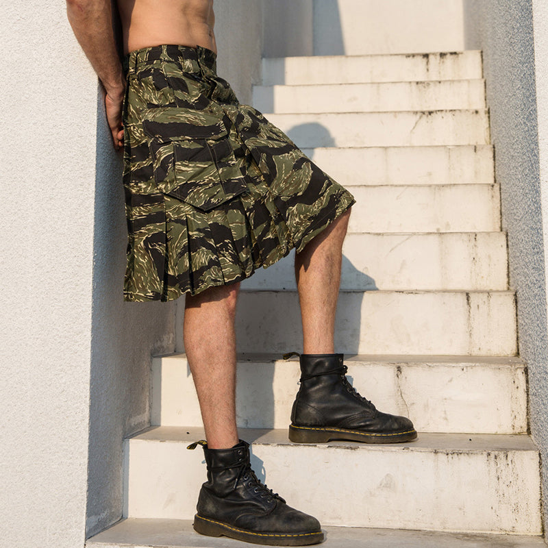 Tactical Duty Kilt ( MultiCam / Green Tigerstripe )