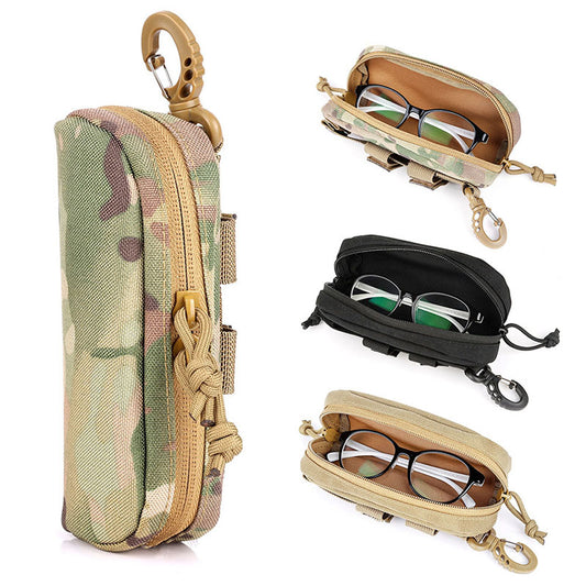 GOT MOLLE Glasses Protective Box Portable Tactical Outdoor Sunglasses Case