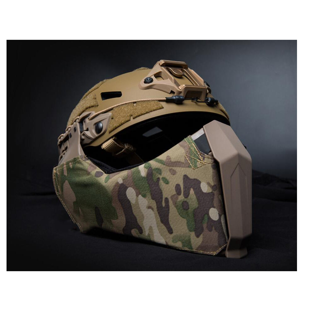FMA Gunsight Mandible Can Hang Fast Helmet for Helmet Half face Protection Cover Outdoor Tatical Airsoft Hunting Game