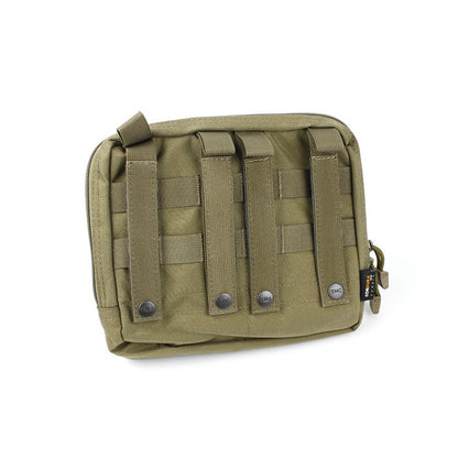 TMC MOLLE Flat Square Utility Pouch ( Khaki )