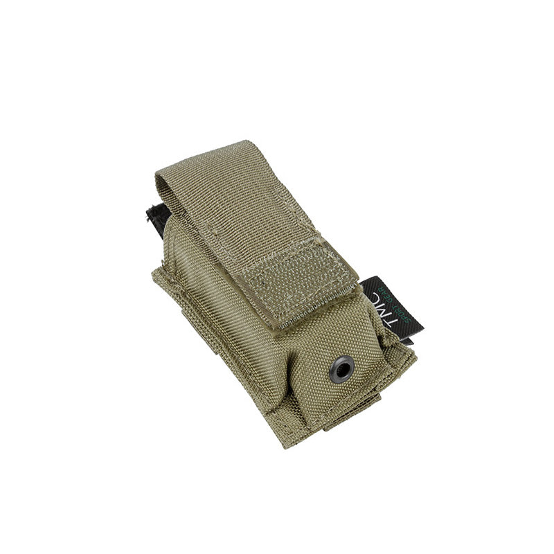 TMC Cordura MOLLE Single Pistol Mag Pouch ( tan )