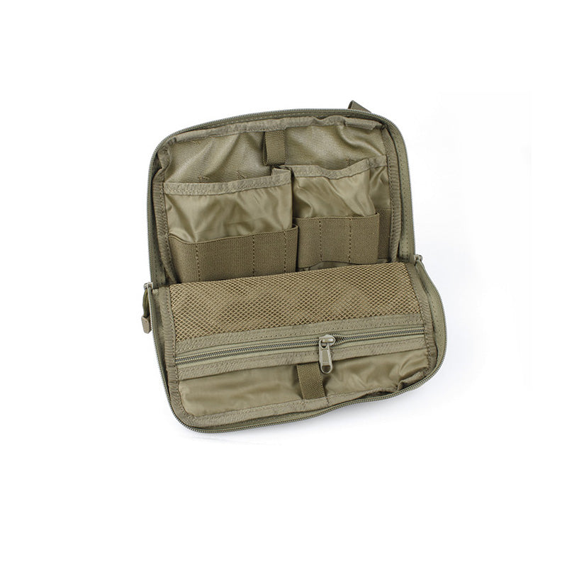 TMC MOLLE Flat Square Utility Pouch ( Khaki )