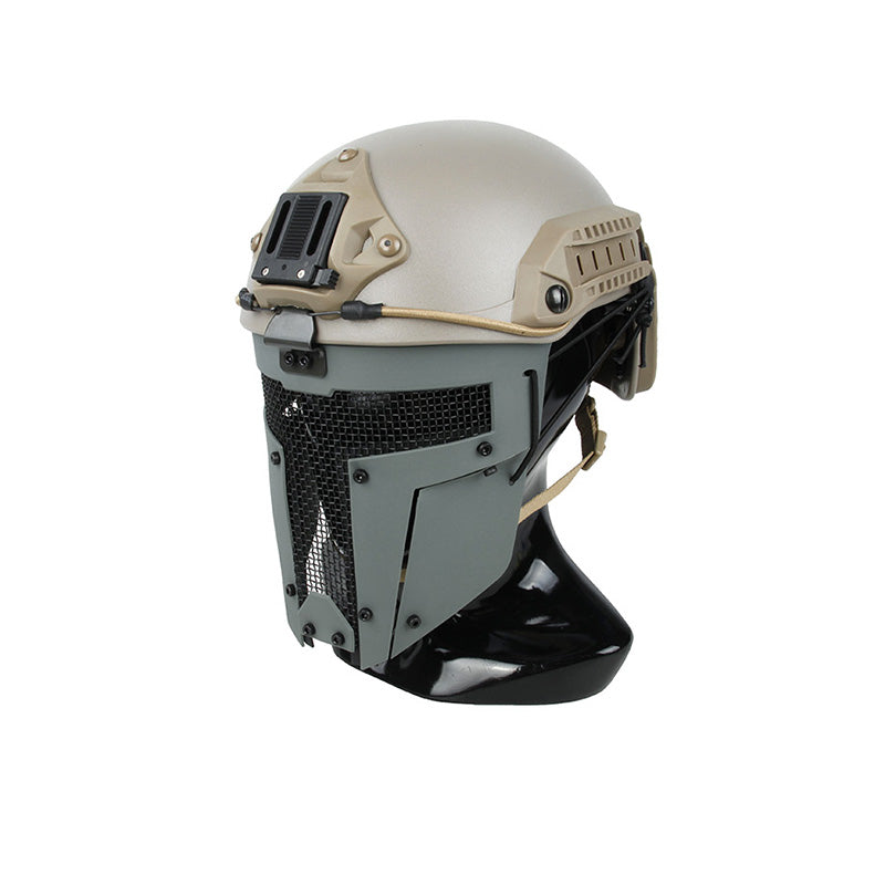 TMC SPT Mesh Face Mask Spartan Metal Face Cover (WG)