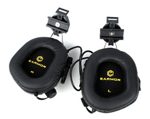 画像をギャラリービューアに読み込む, OPSMEN M31H Hearing Protection Earmuff For OPS Helmet ( BK )
