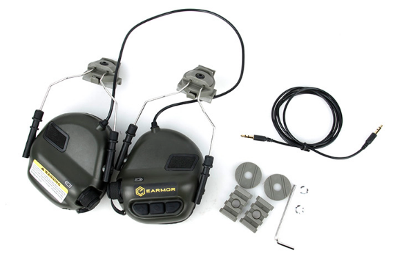OPSMEN M31H Hearing Protection Earmuff For OPS Helmet ( OD )