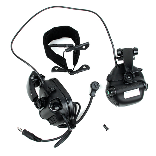 M32X-Mark3 MilPro Electronic Communication Hearing Protector（BK）