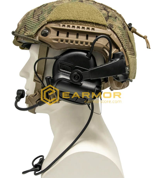 M32X-Mark3 MilPro Electronic Communication Hearing Protector（BK）