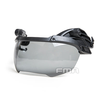 FMA Goggle for FAST BJ PJ Helmet with Transparent Lenses