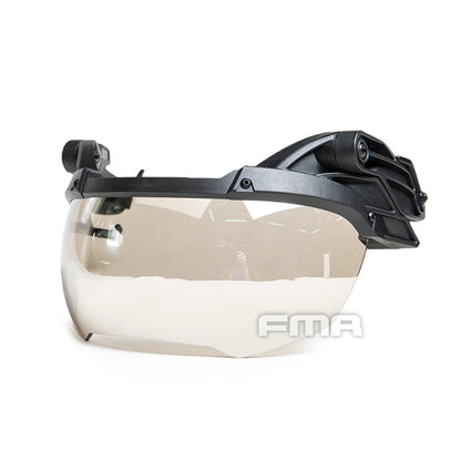 FMA Goggle for FAST BJ PJ Helmet with Transparent Lenses