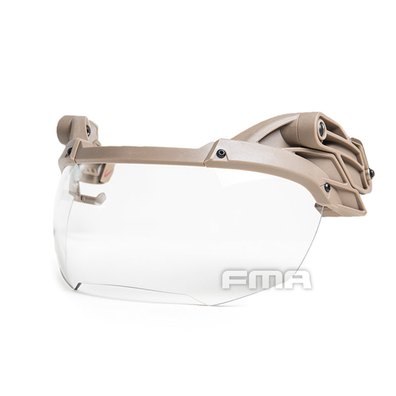 FMA Goggle for FAST BJ PJ Helmet with Transparent Lenses