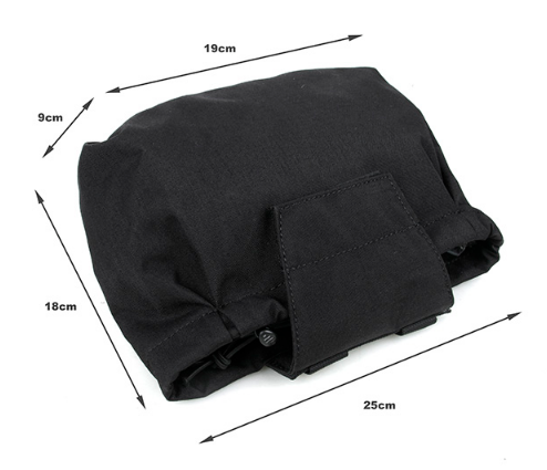 The Black Ships 19 Foldable Drop Pouch