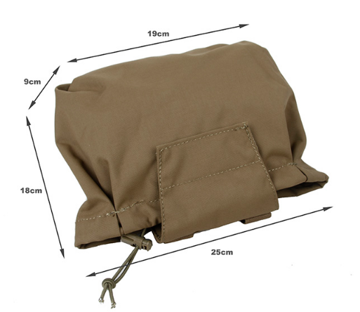 The Black Ships 19 Foldable Drop Pouch