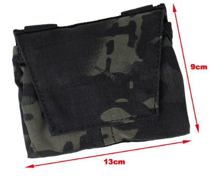 The Black Ships 19 Foldable Drop Pouch