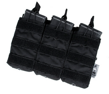 Load image into Gallery viewer, The Black Ships Loop Tri Mag Pouch ( BK/CB/MC )
