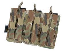 Load image into Gallery viewer, The Black Ships Loop Tri Mag Pouch ( BK/CB/MC )
