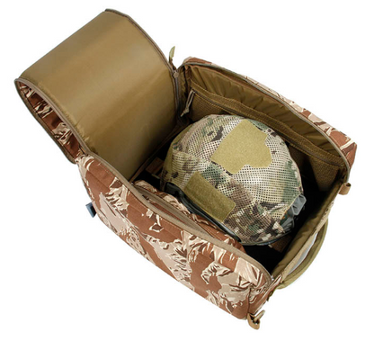 TBS Stackable Helmet Case ( Sand Tigerstripe /BK )