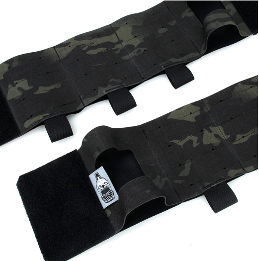 The Black Ships MA-68A Elastic Cummerbund ( Multicam Black )