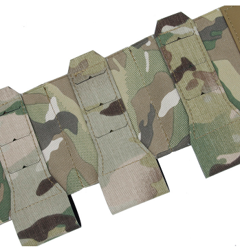 The Black Ships Magnetic Lock Elastic Pouch CUMMERBUND ( Multicam )