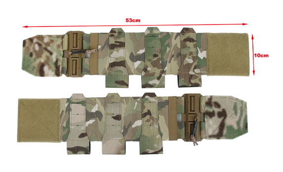 The Black Ships Magnetic Lock Elastic Pouch CUMMERBUND ( Multicam )