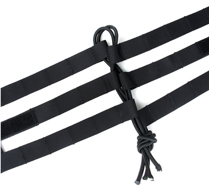 The Black Ships Magnetic 3 SKELETAL CUMMERBUND ( BK )