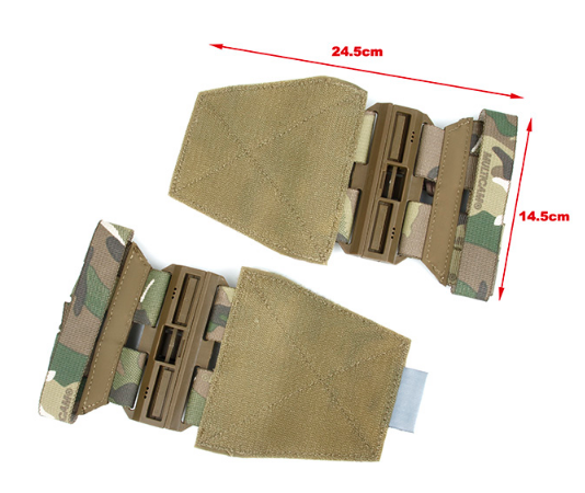 The Black Ships Loop Tri Mag Pouch ( Multicam )