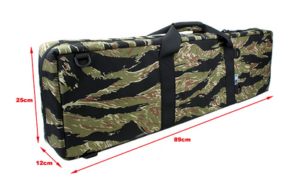 The Black Ships Easy Two Layer Rifle Bag 89cm ( Green Tigerstripe )