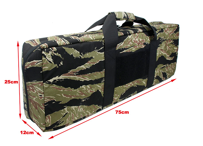 The Black Ships Easy Two Layer Rifle Bag 75 cm ( Green Tigerstripe )