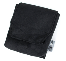 Load image into Gallery viewer, The Black Ships Utility Pouch Hook Back ( Black )
