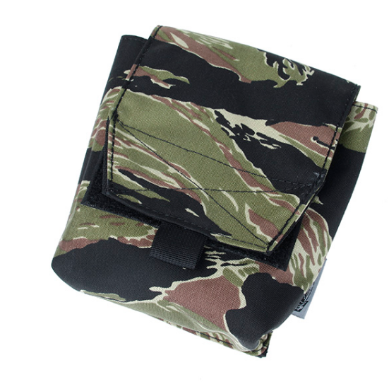 The Black Ships Utility Pouch Hook Back ( Green Tigerstripe )