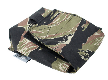 The Black Ships Utility Pouch Hook Back ( Green Tigerstripe )