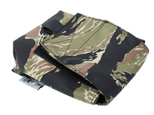 Load image into Gallery viewer, The Black Ships Utility Pouch Hook Back ( Green Tigerstripe )
