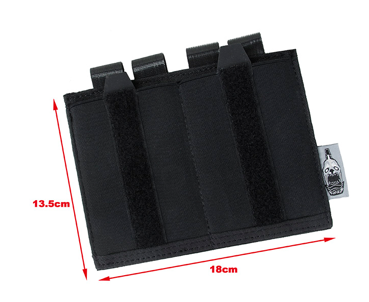 The Black Ships 556 Mag Pouch For E2L Rifle Bag ( Black )