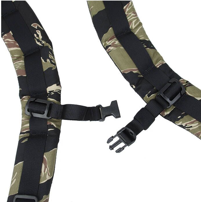 The Black Ships Shoulder Strap for E2L Rifle Bag ( Green Tigerstripe )