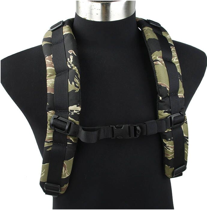 The Black Ships Shoulder Strap for E2L Rifle Bag ( Green Tigerstripe )