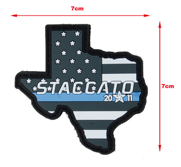 TMC PVC Patch ( STT 2011 -Blue Line )