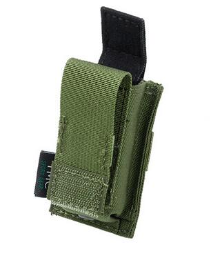 TMC Cordura MOLLE Single Pistol Mag Pouch ( OD )