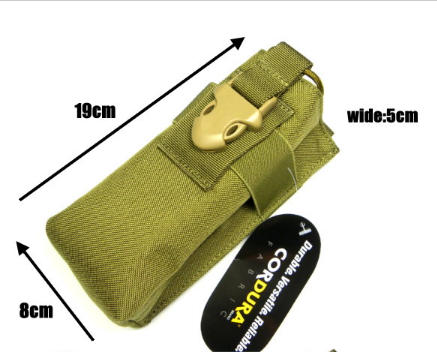 TMC Cordura MOLLE Radio Pouch ( Khaki )