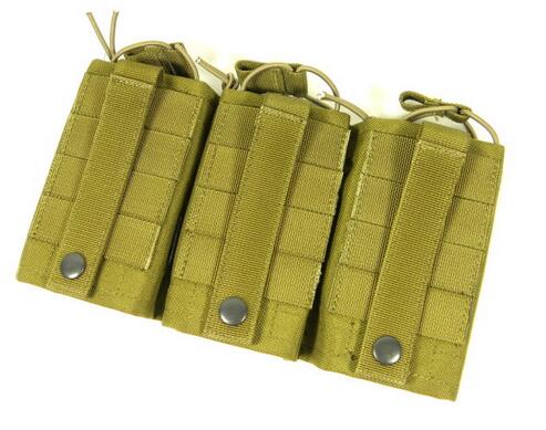 TMC M4 Triple Wedge Mag Pouch ( Khaki )