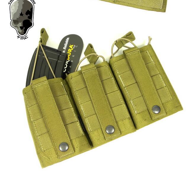 TMC AK Triple Wedge Mag Pouch ( Khaki )