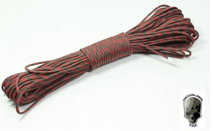 TMC 30M Nylon PARACORD (Red/OD)