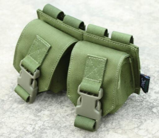 TMC Spartan Double Grenade Pouch Molle ( OD )