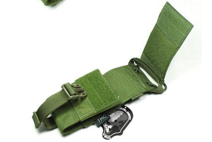 TMC MOLLE INTEGRATED BATTLE Radio Pouch ( OD )