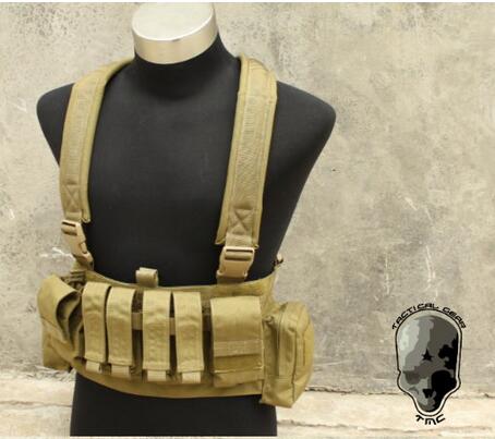 TMC LowProfile Chest Rig ( Khaki )